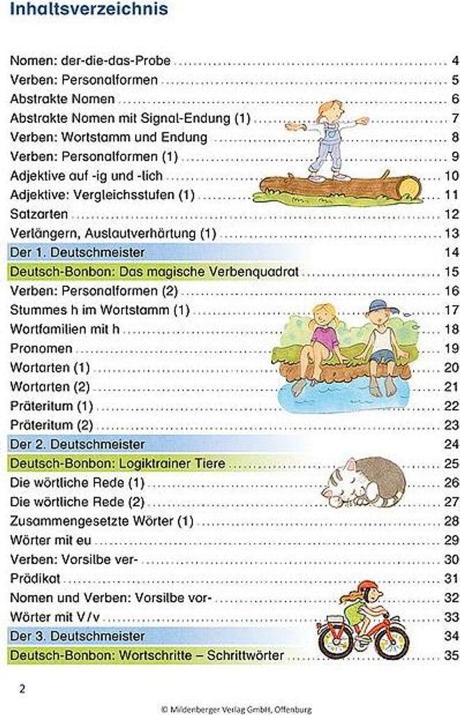 Das Übungsheft Deutsch 3 Image du produit 