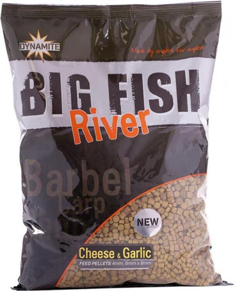 Dynamite Baits B.F.R. Cheese & Garlic Feed Pellet 4-6-8mm 1,8Kg