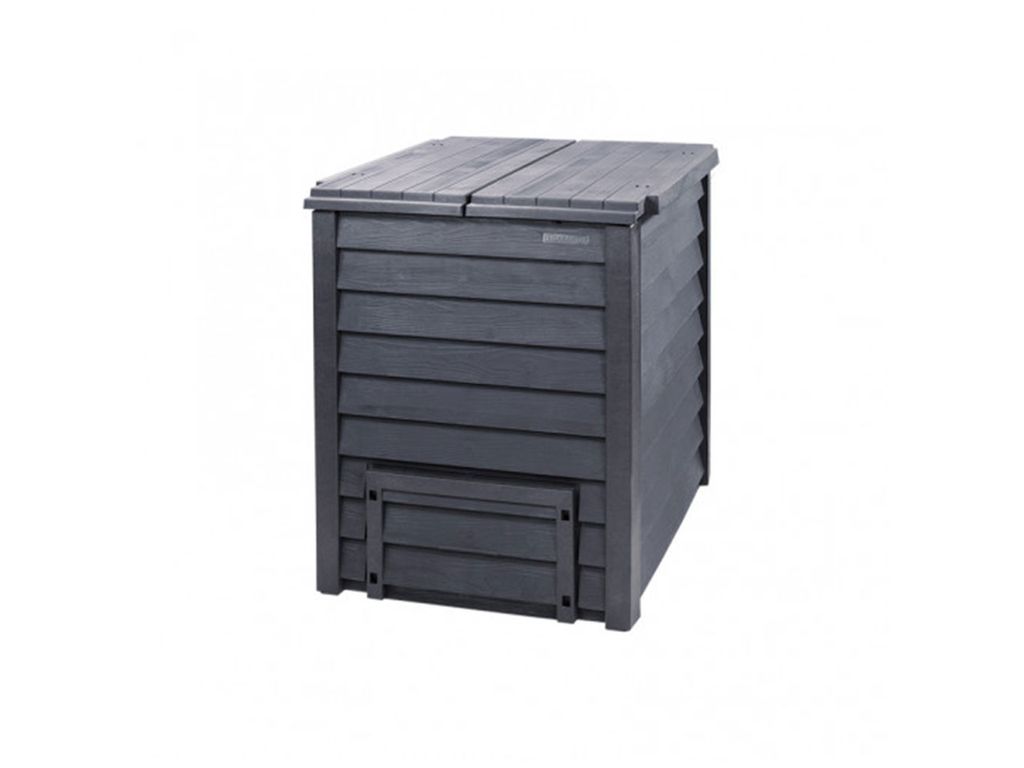 Composteur Thermo-Wood 400 L brun + grille de fond. Image du produit 