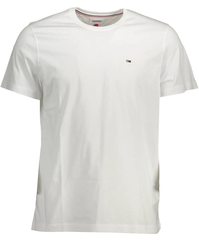 Tommy Jeans Flag Slim Fit Shirt  Weiss - Große M Produktbild 