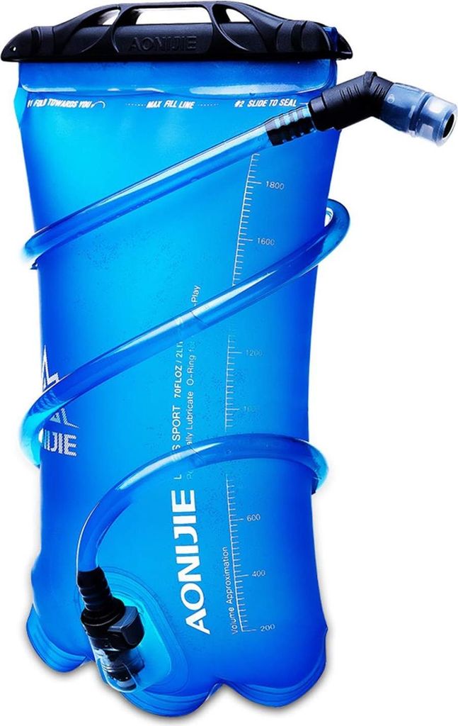 Faltbare Wasserblase 1,5L/2L/3L TPU - Ideal für Sport und Abenteuer