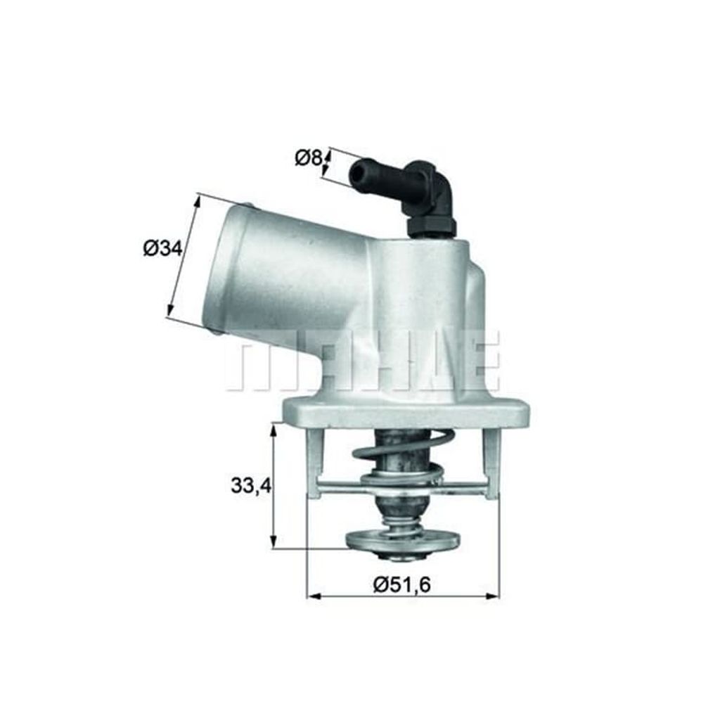 Behr Thermot-Tronik Thermostat, Kühlmittel  Ti 54 92D Produktbild 