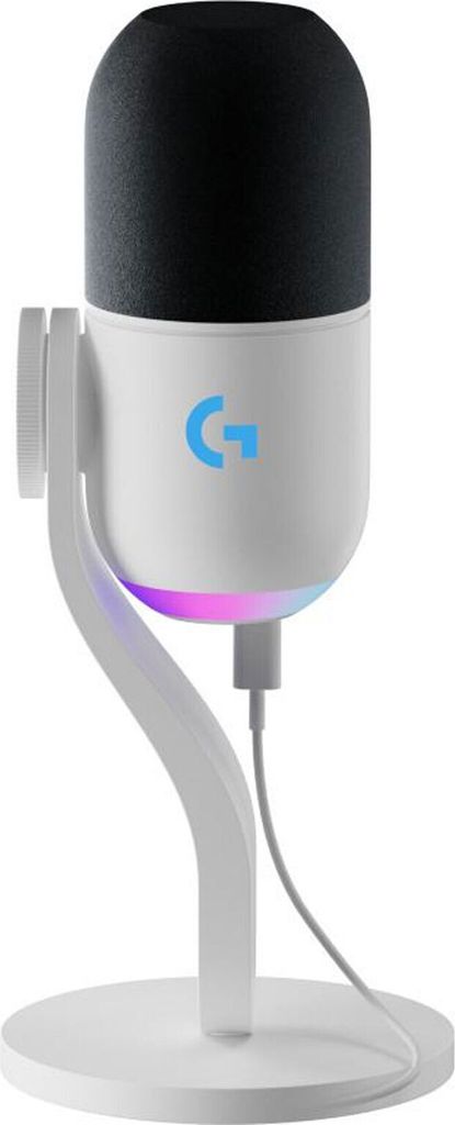 Microphone de table Logitech G Yeti GX noir, blanc Image du produit 