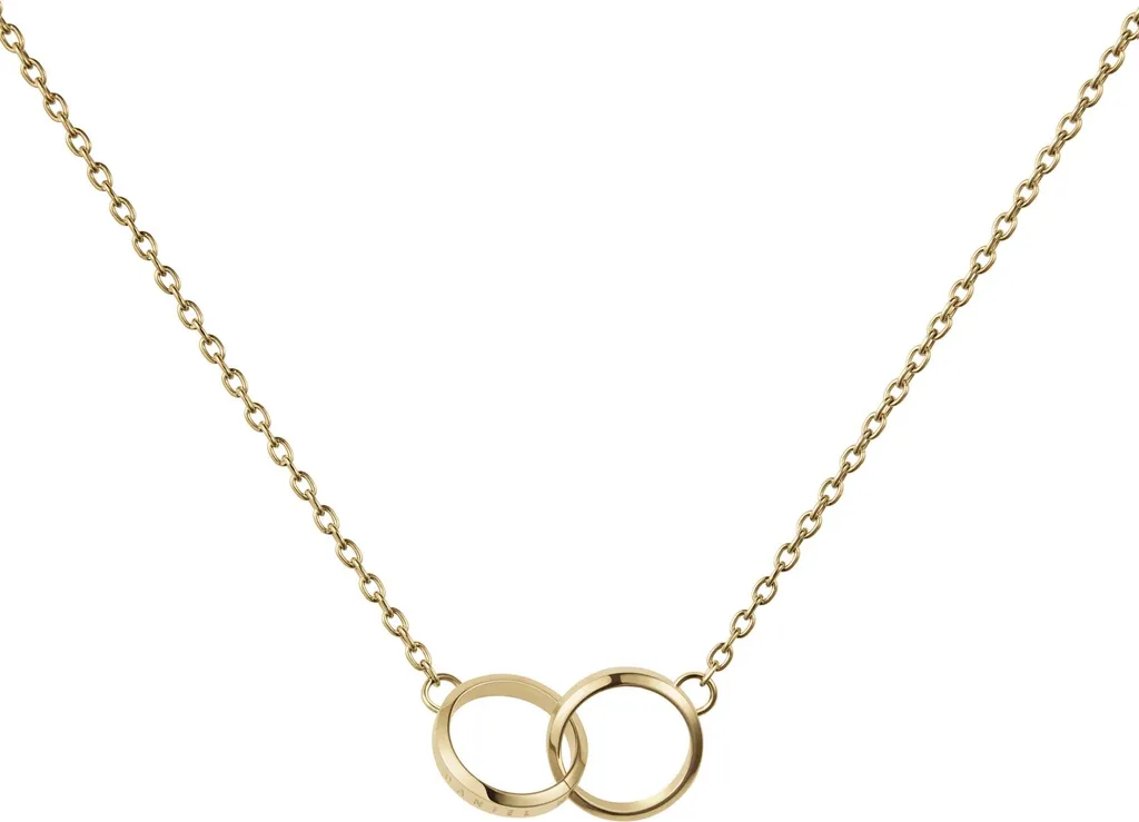 Collier chaîne dorée pour femme Elan Unity - Bijou minimaliste chic