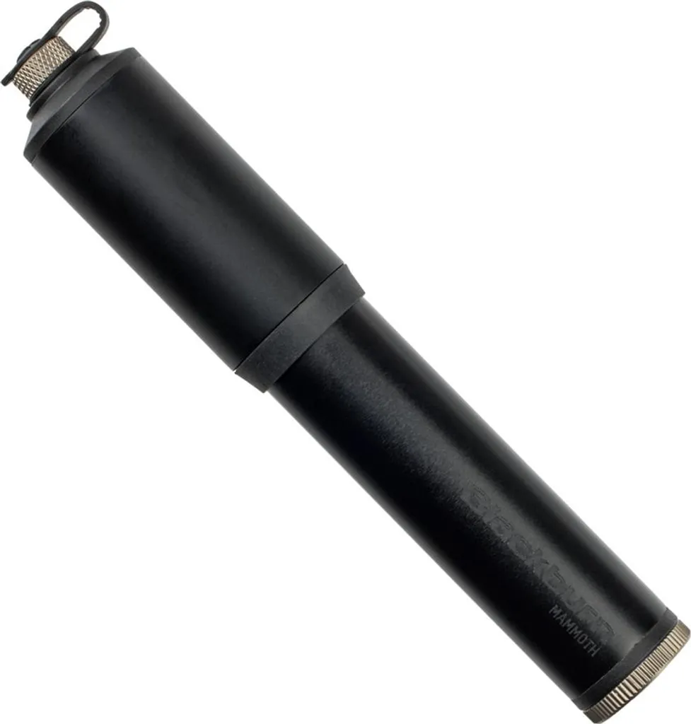 Mini pompe à vélo Blackburn Mammoth Noir idéale pour le cyclotourisme