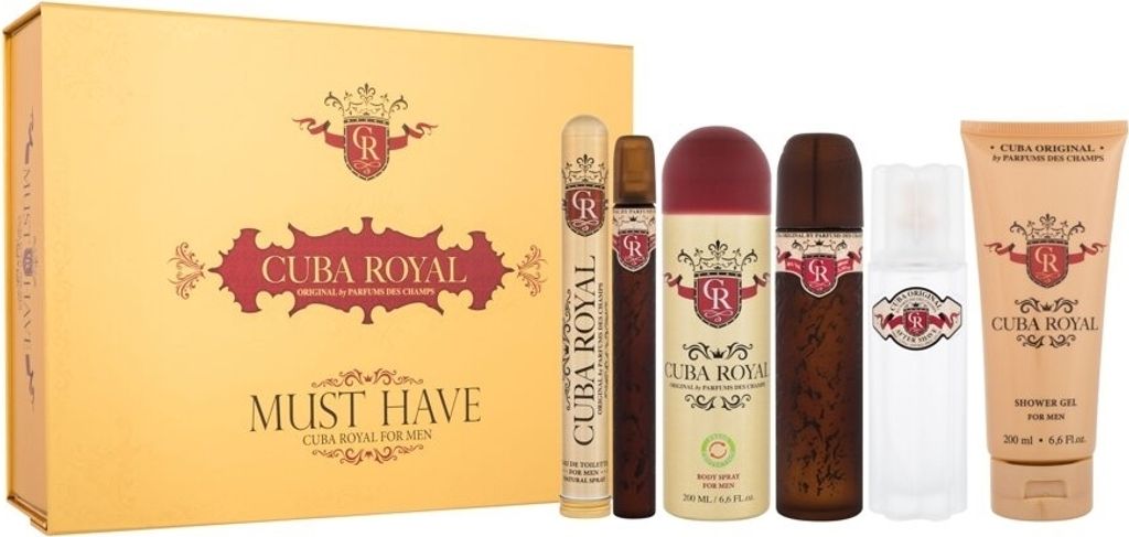 Cuba Royal EDT 100 ml + EDT 35 ml + AS 100 ml + DEO ve Obrázek produktu 