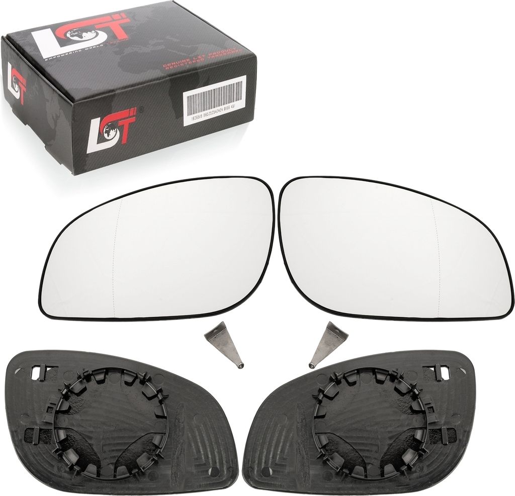 2x Außenspiegel Seitenspiegel asphärisch links rechts für Opel Vectra C Signum