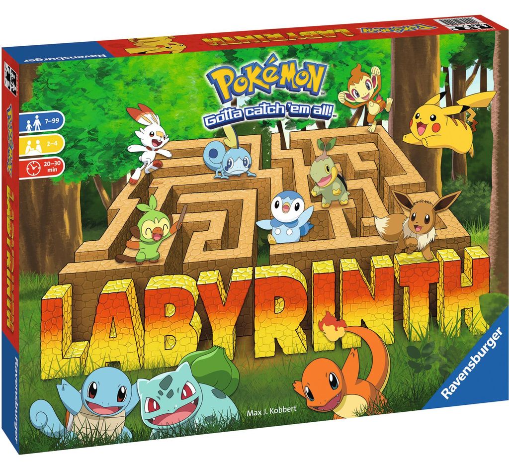 Pokémon: Labyrinth - Brettspiel Produktbild 