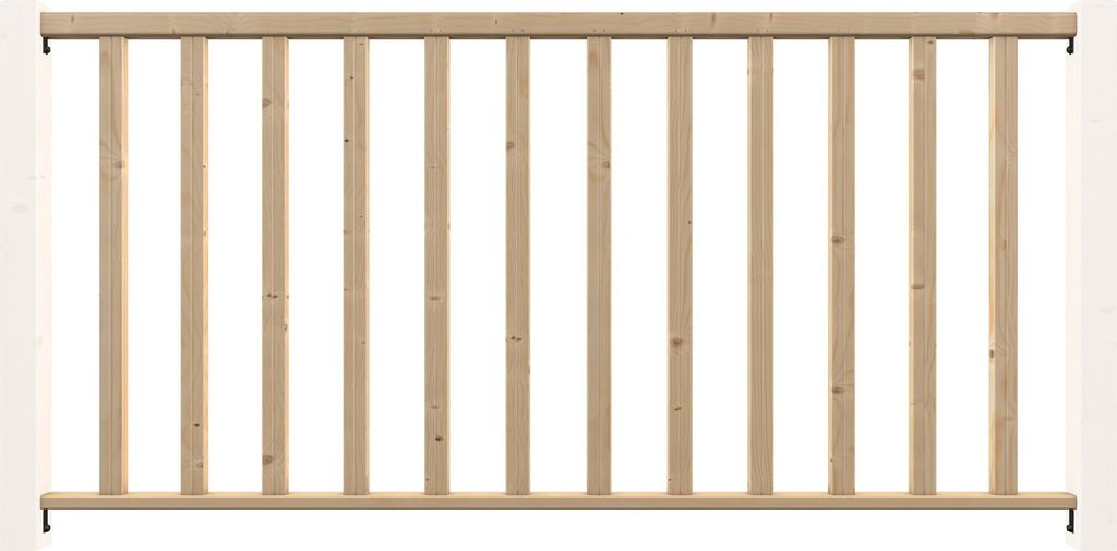CLARO - Set di riempimento per ringhiera in legno 1,93 Immagine del prodotto 