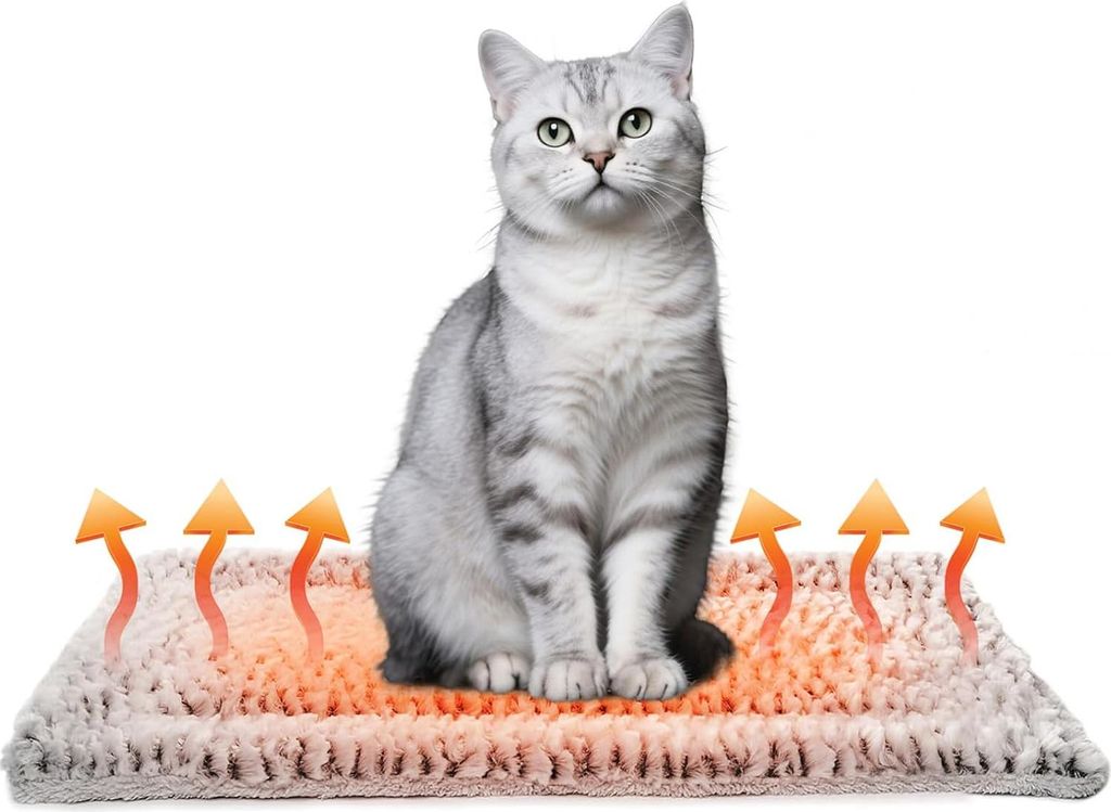 Selbstheizende Katzendecke Selbstw?rmend Decke Katze, Selbstheizende Decke Heizdecke fš¹r Katze Ohne Strom, W?rmedecke Angenehm Ger?uschlos, Selb...