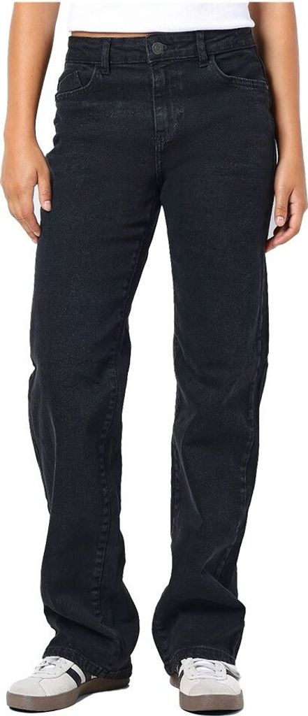 Noisy May Yolanda Wide Leg Fit Jeans Schwarz 30 / 34 Frau Schwarz 30