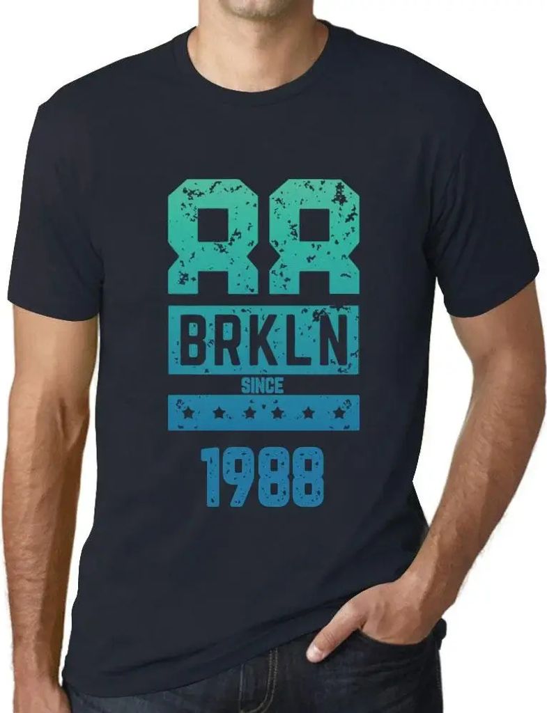 Herren Grafik T-Shirt Brkln seit 1988 – Brkln Since 1988 – Geschenk 36. Geburtstag Jahrestag 36 Jahre Jubiläum 36 Jährige Mann Jahrgang 1988 ...