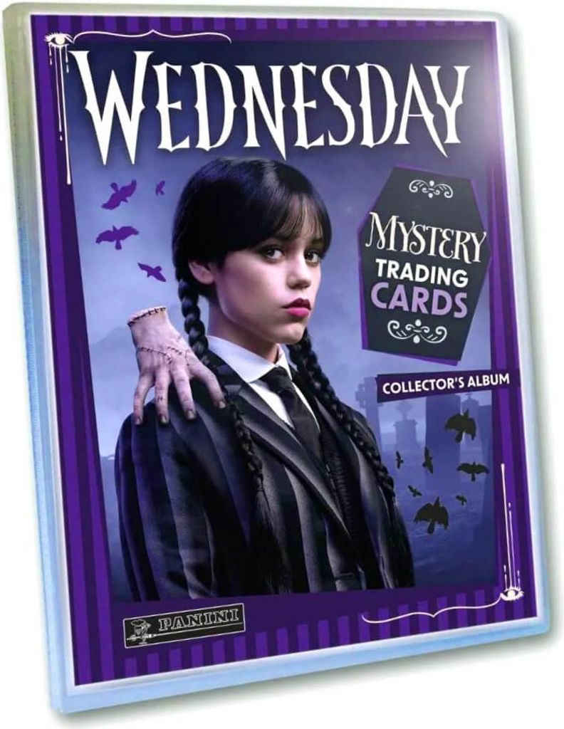 Panini Wednesday Karten - Mystery Trading Cards Sammelkarten - 1 Mappe