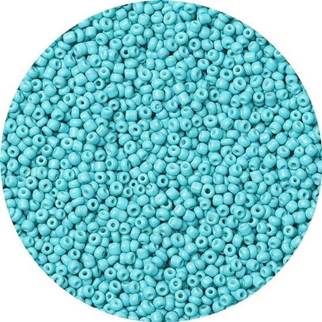 Perles rondes bleues 4mm en verre pour une finition éclatante DIY