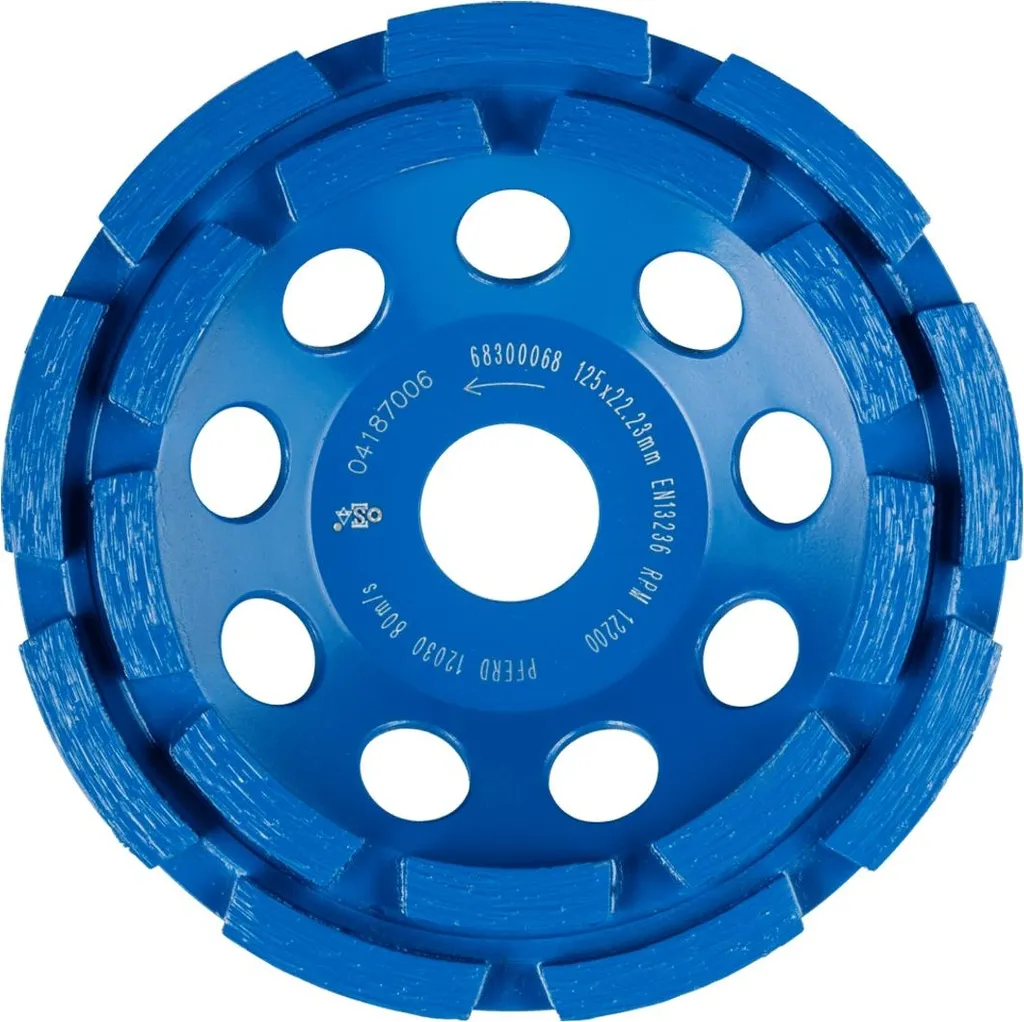 PFERD TOOLS Disco diamantato DCW 2R (doppia fila) PSF per calcestruzzo e massetto