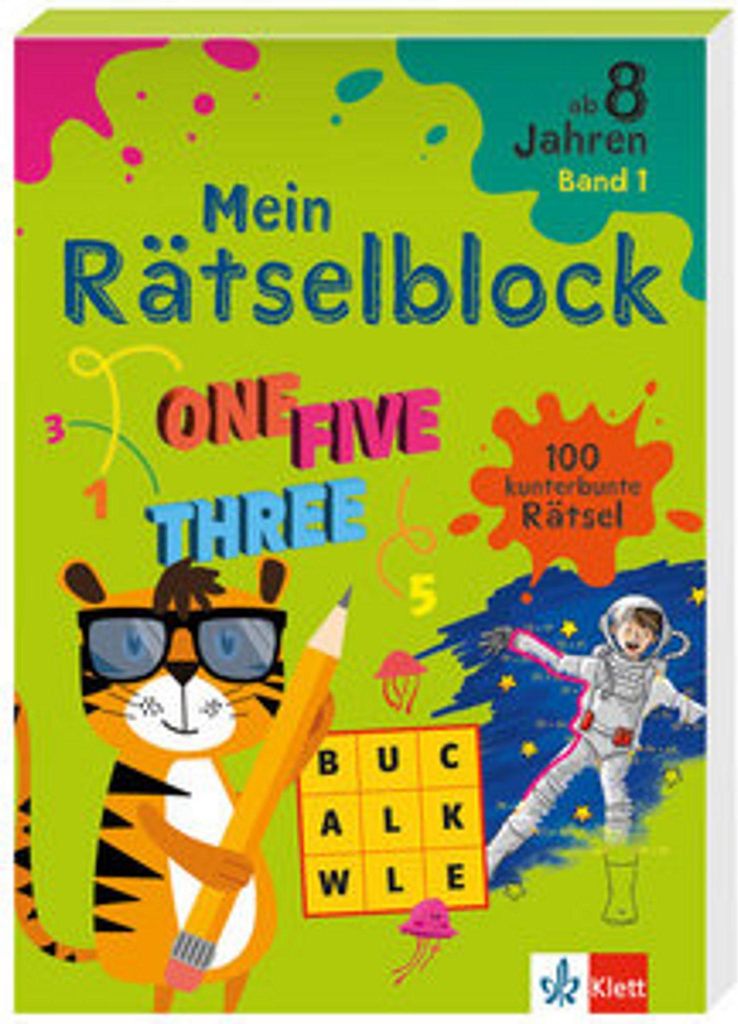 Klett Rätselblock ab 8 Jahren Band 1 Produktbild 