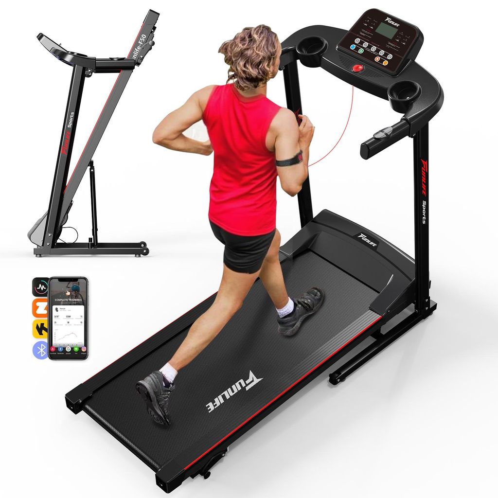 FunLife F50 Mittelklasse Laufband – 2.5 PS leiser Produktbild 
