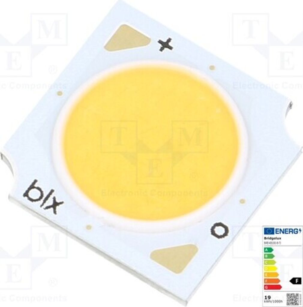 1x Leistungsdioden 1142lm 120° COB P: 9,3W 270mA 13,5x13,5x1,7mm BXRE-40S1001-B-7