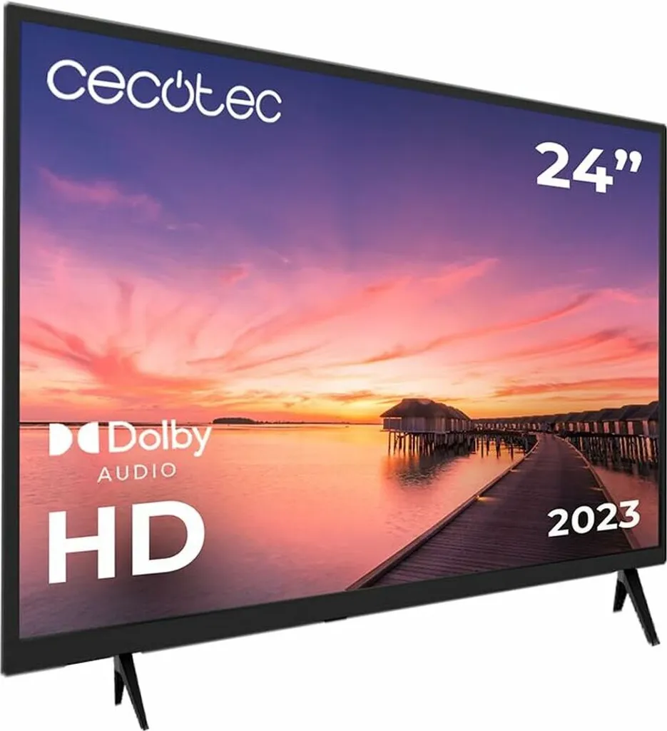 TV HD Cecotec 0 Series 0024 LED 24 - Qualité Image et Design Compact