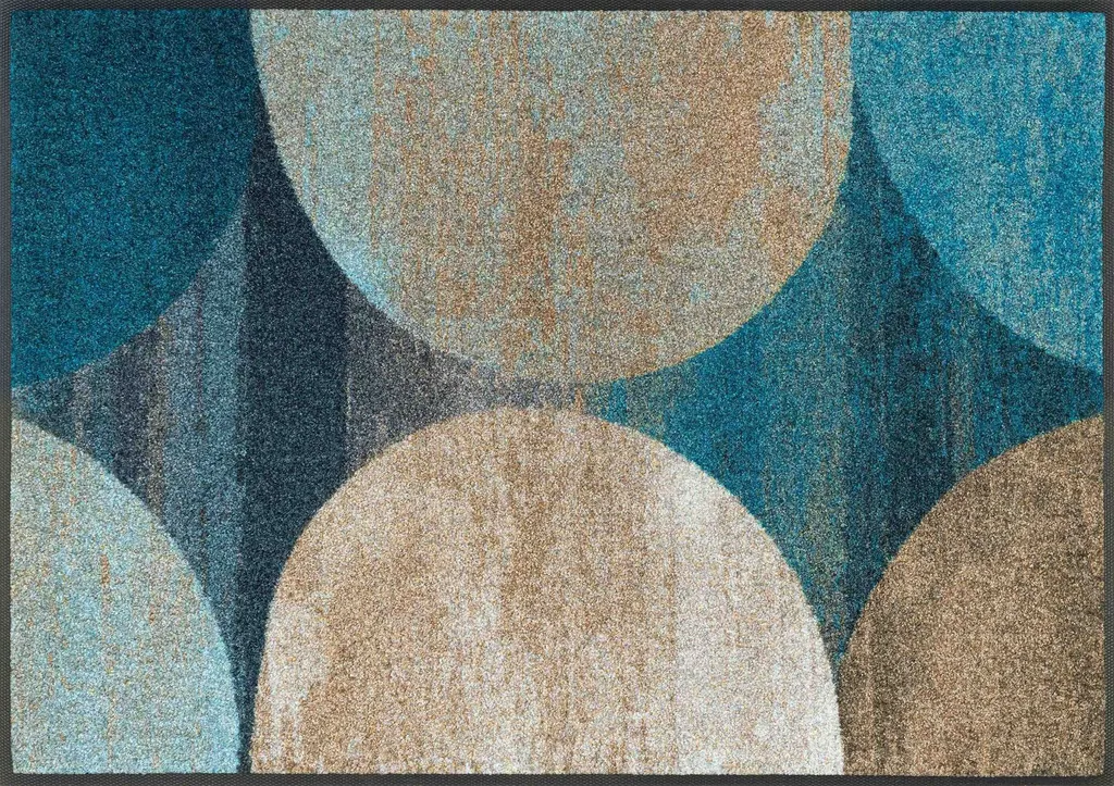 Paillasson d'entrée lavable Galaxia 60x85 cm pour intérieur moderne
