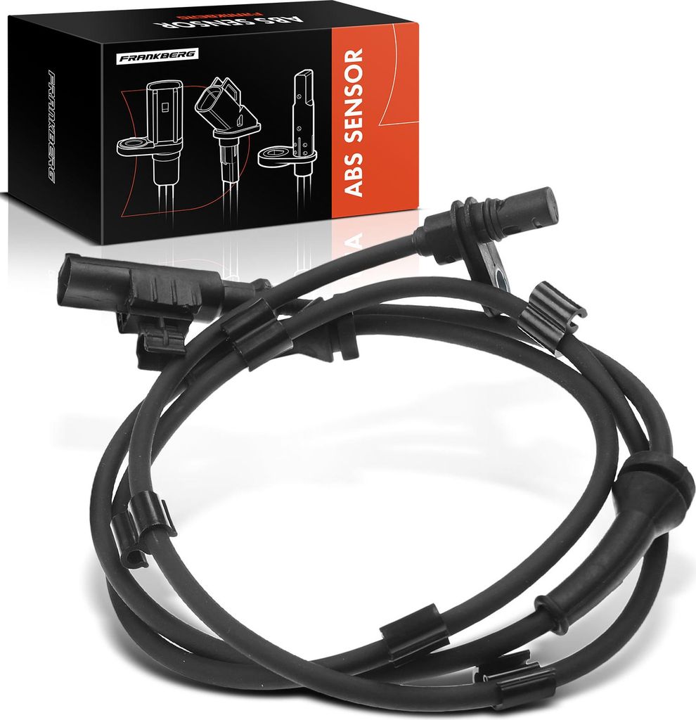 Frankberg 1x ABS Sensor Hinterachse links für Smart Fortwo Cabrio 451 Fortwo Coupe 0.8L 1.0L Bj ab 2007