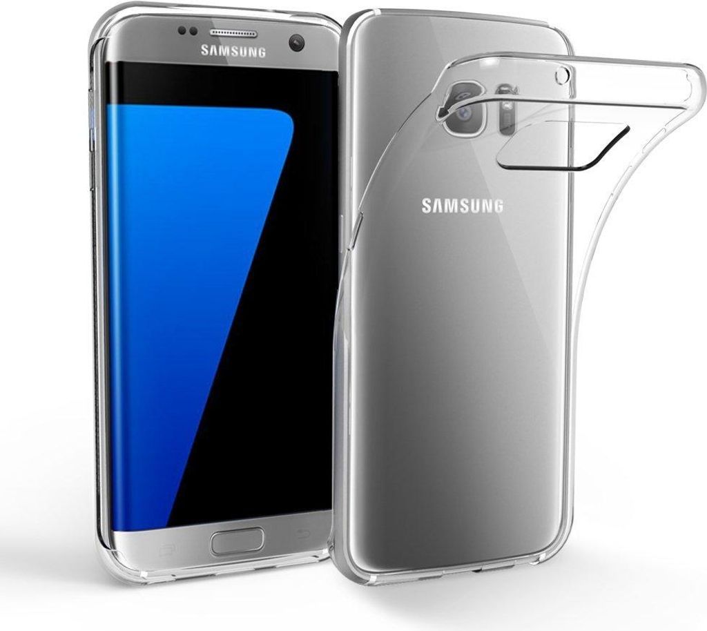 Hülle für Samsung Galaxy S7 EDGE G935 - Transparent Handyhülle Kratzfest Schutzhülle Ultra Dünn Phonillico