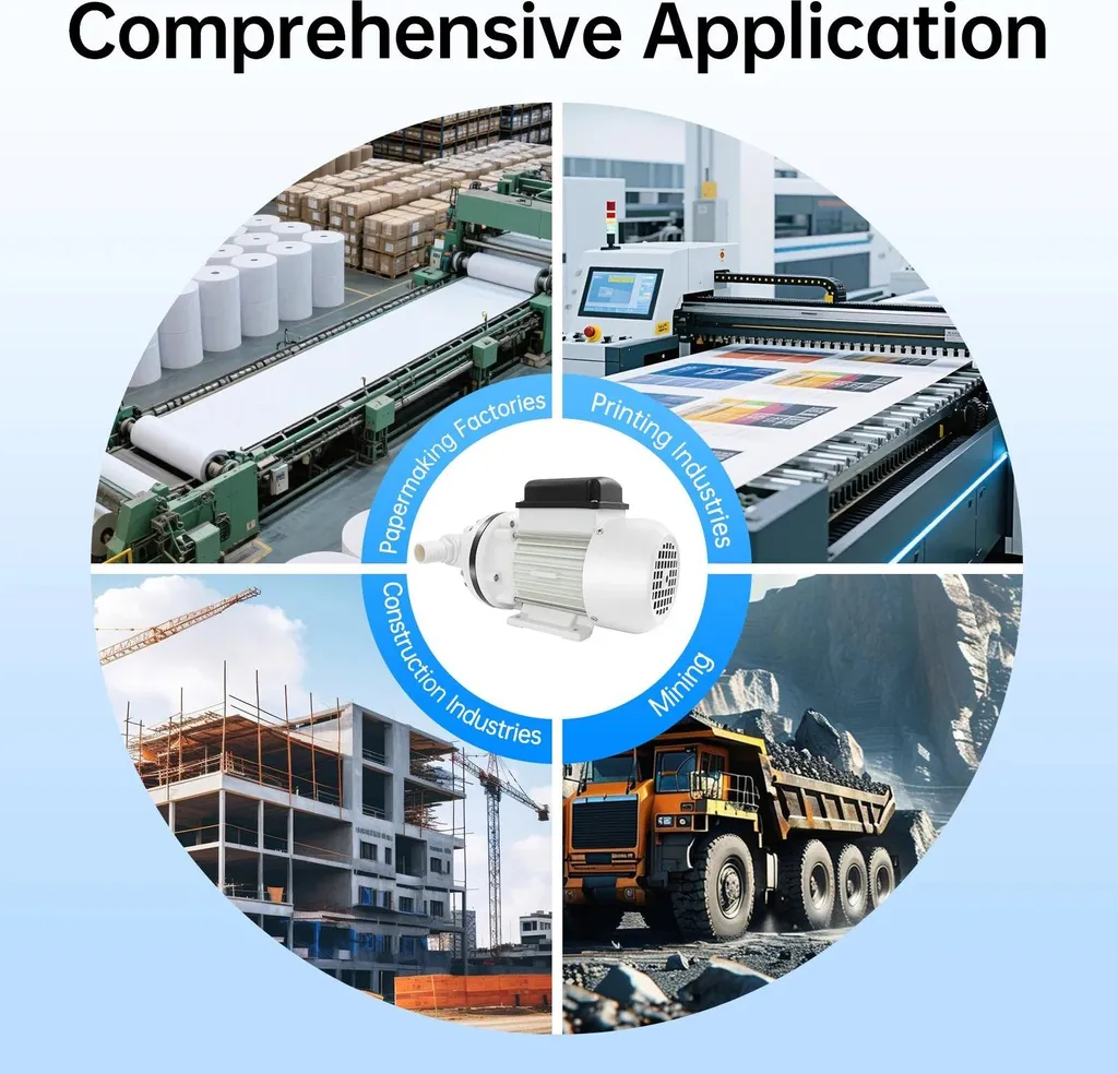 Pompe à engrenages électrique 220V avec dissipation thermique optimisée