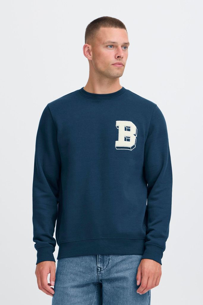 Blend BHBade Herren Sweatshirt Pullover Sweater Baumwollmischung regular fit