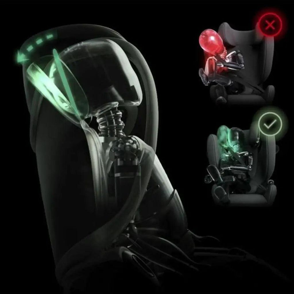 Cybex Solution X i-Fix Kindersitz Gruppe von 3-12 Jahren, Farbe:Cobblestone Grey