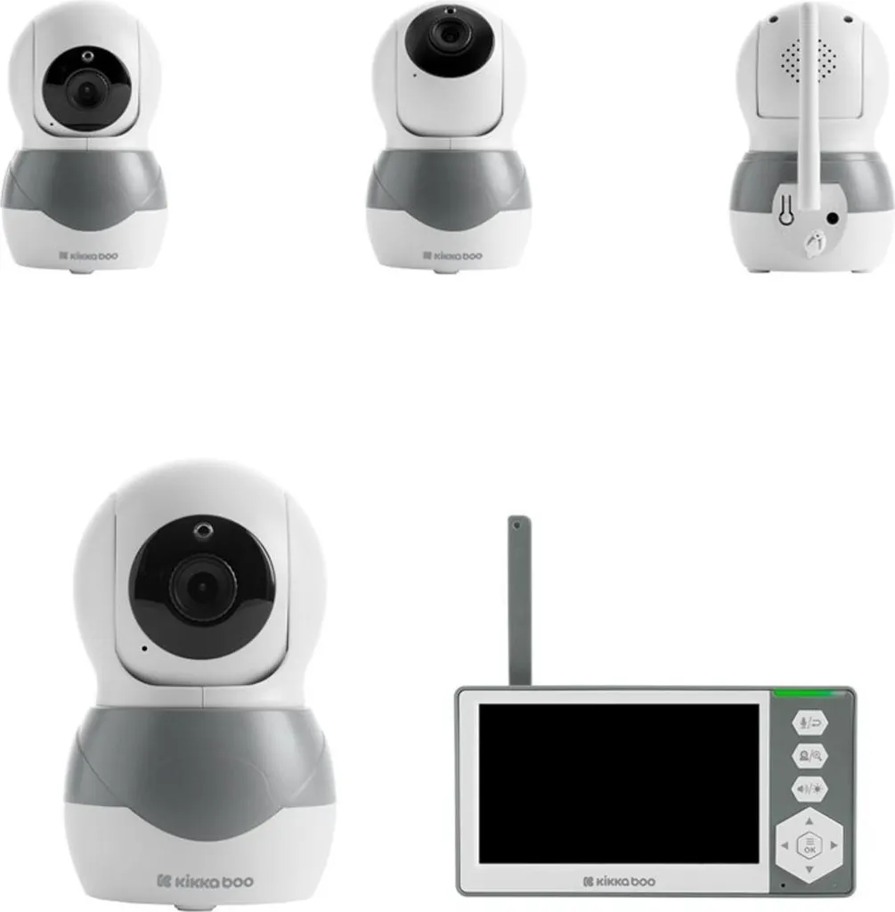 Surveiller bébé à distance avec le babyphone Kikka boo Ady 4,3 po