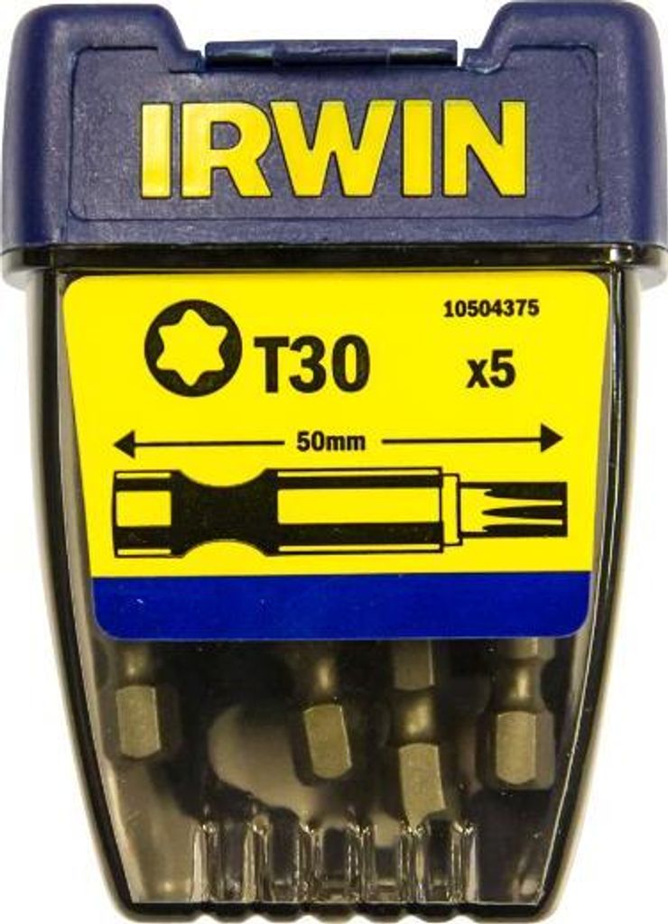 Irwin Bit 1/4" 50mm PB TX30 5St