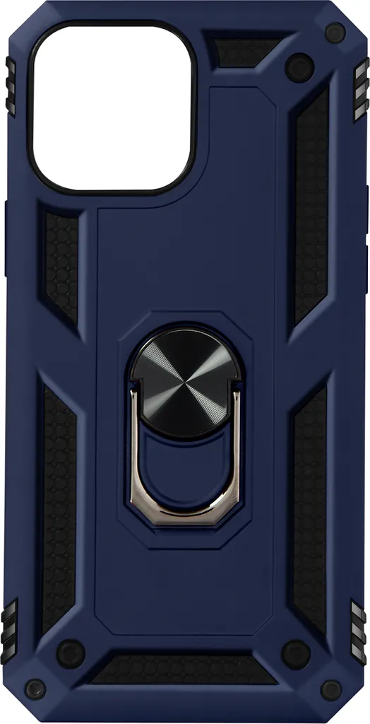 Cover Avizar Blu per iPhone 13 Pro - Design Ibrido con Ring Holder