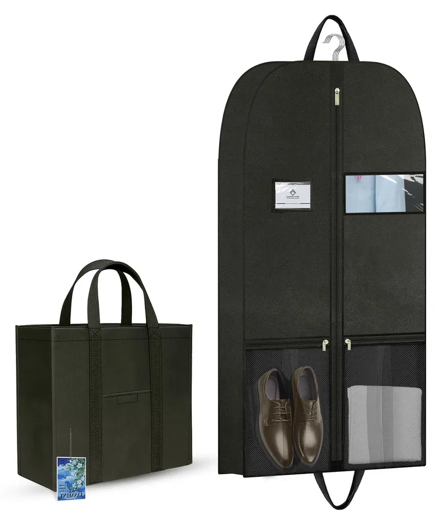 Housse de rangement pour chemises et chaussures idéale pour le voyage