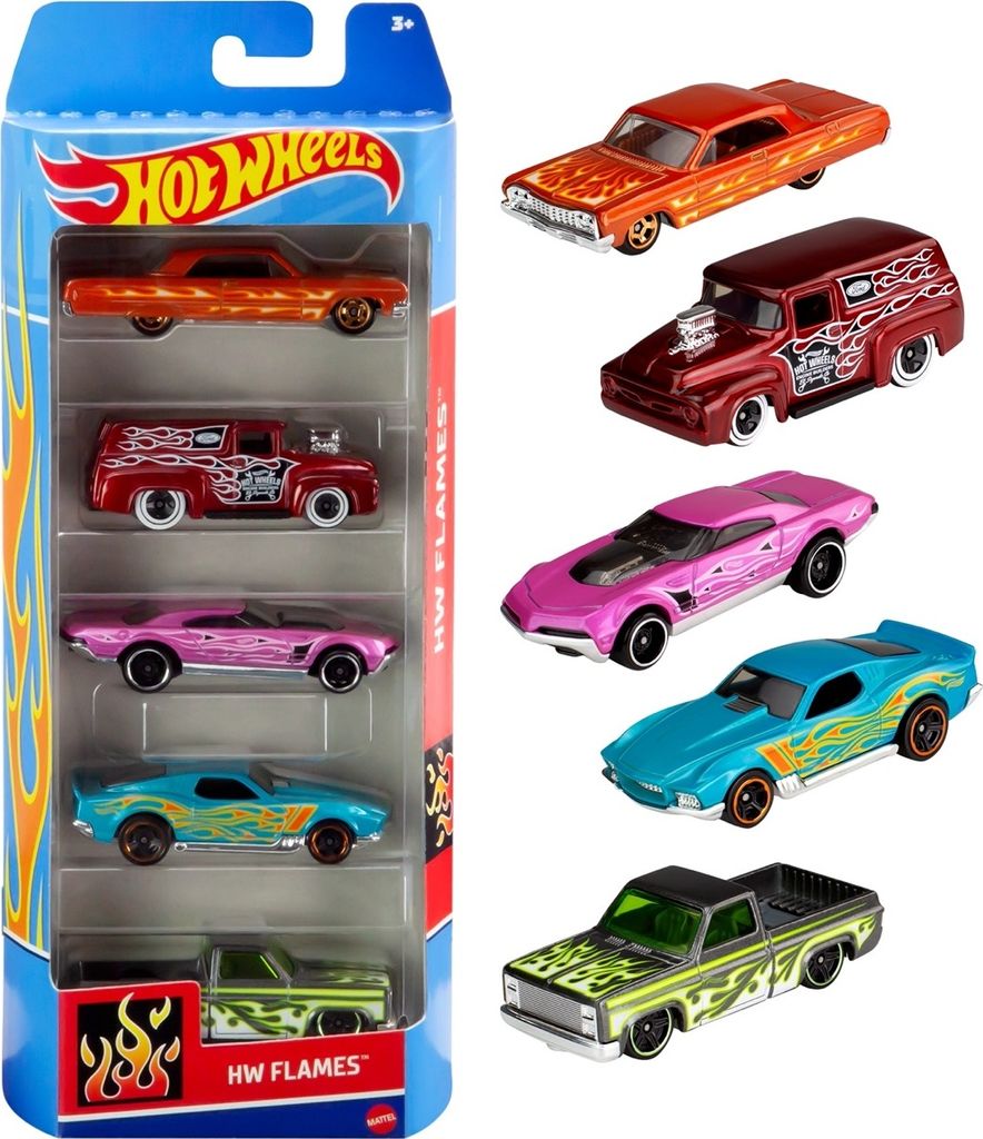 Mattel Hot Wheels Dárková sada 5 kusů Obrázek produktu 54