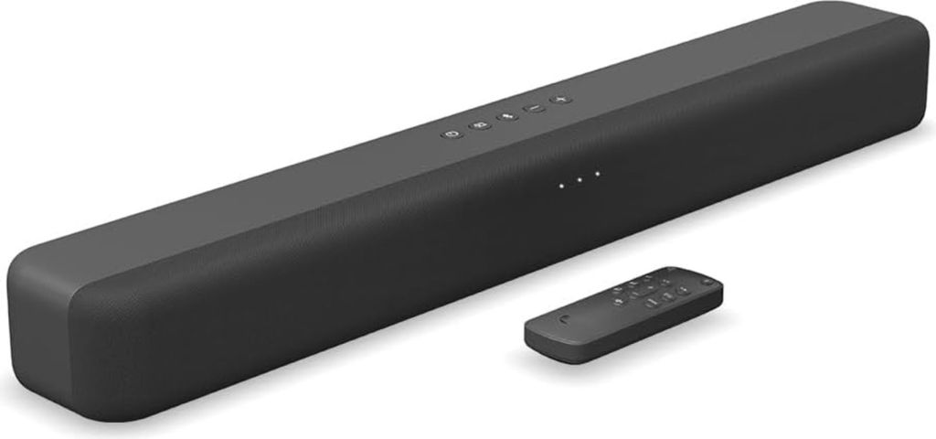 Amazon Fire TV Soundbar, 2.0-Lautsprecher mit DTS Virtual:X und Dolby Audio, Bluetooth-Unterstützung, schwarz