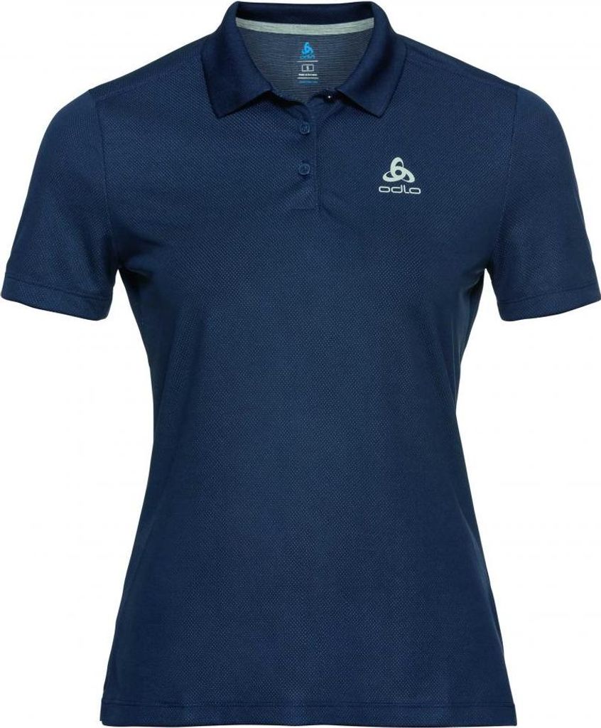Odlo Polo shirt F-DRY diving navy Größe S Damen