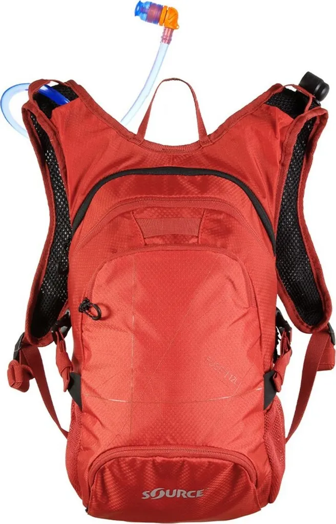 Sac à dos Fuse 3+9L Source Orange Chili pour système d'hydratation