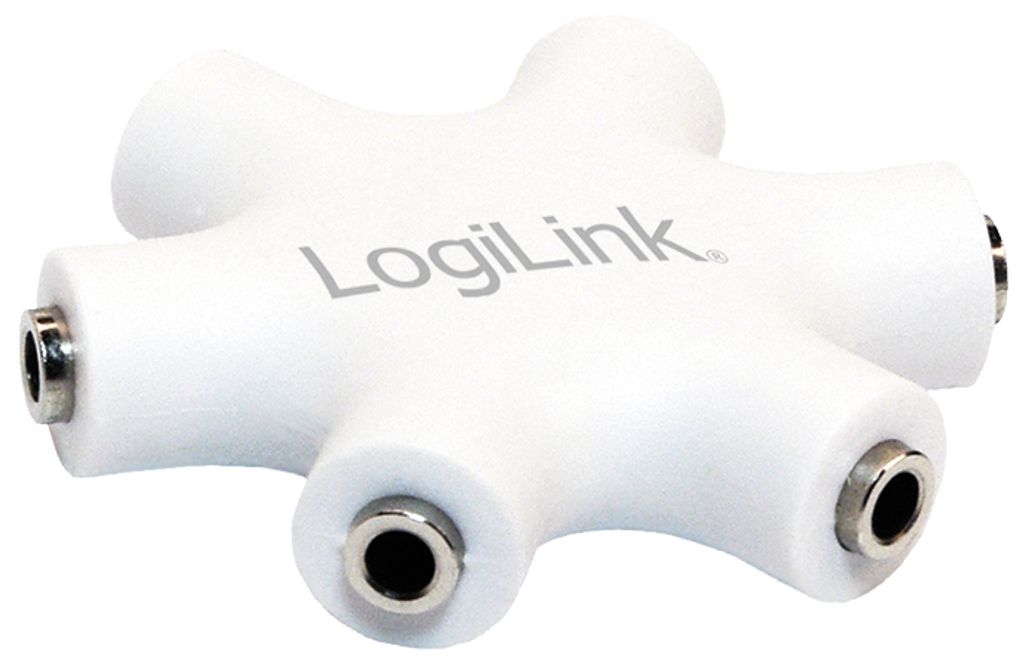 Logilink Audio Adapter 1x Mini 3,5mm -> 5x Mini 3,5mm Obrázok produktu 