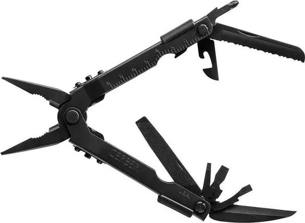 Gerber MP600 Multi-Tool 12 Outils Blocage Rapide et Finition Noire Mate