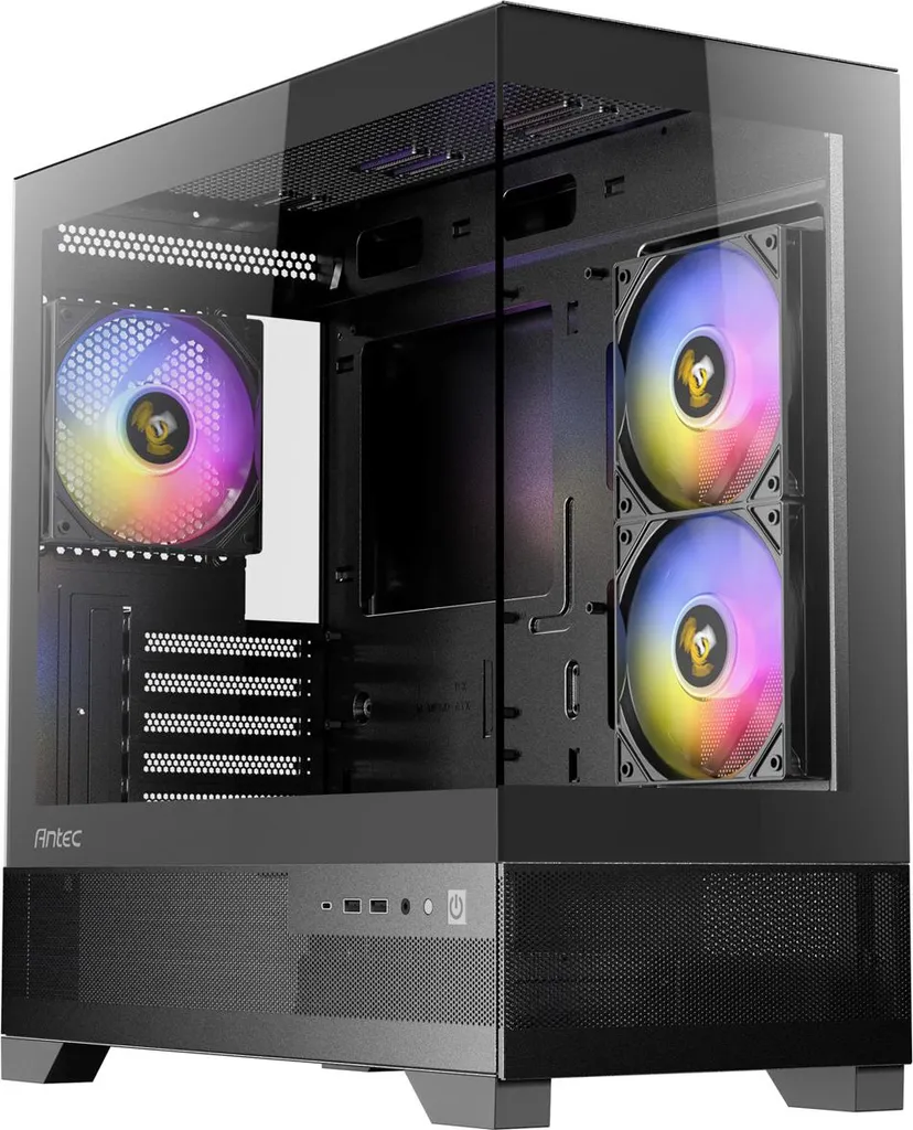 Antec CX500M ARGB Nero - Case Gaming Panoramic View 3 Ventole - 16