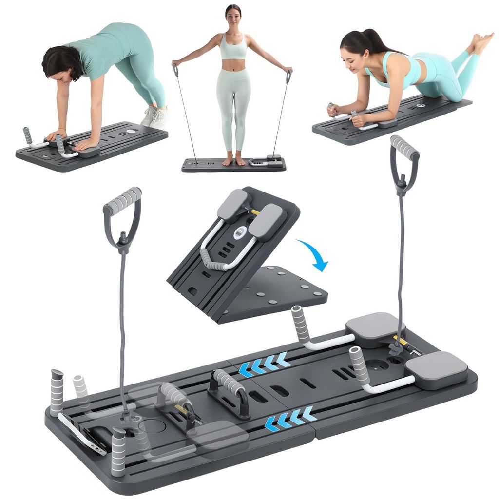 Faltbares Pilates Board Set, Multifunktionales Fitnessboard Produktbild 