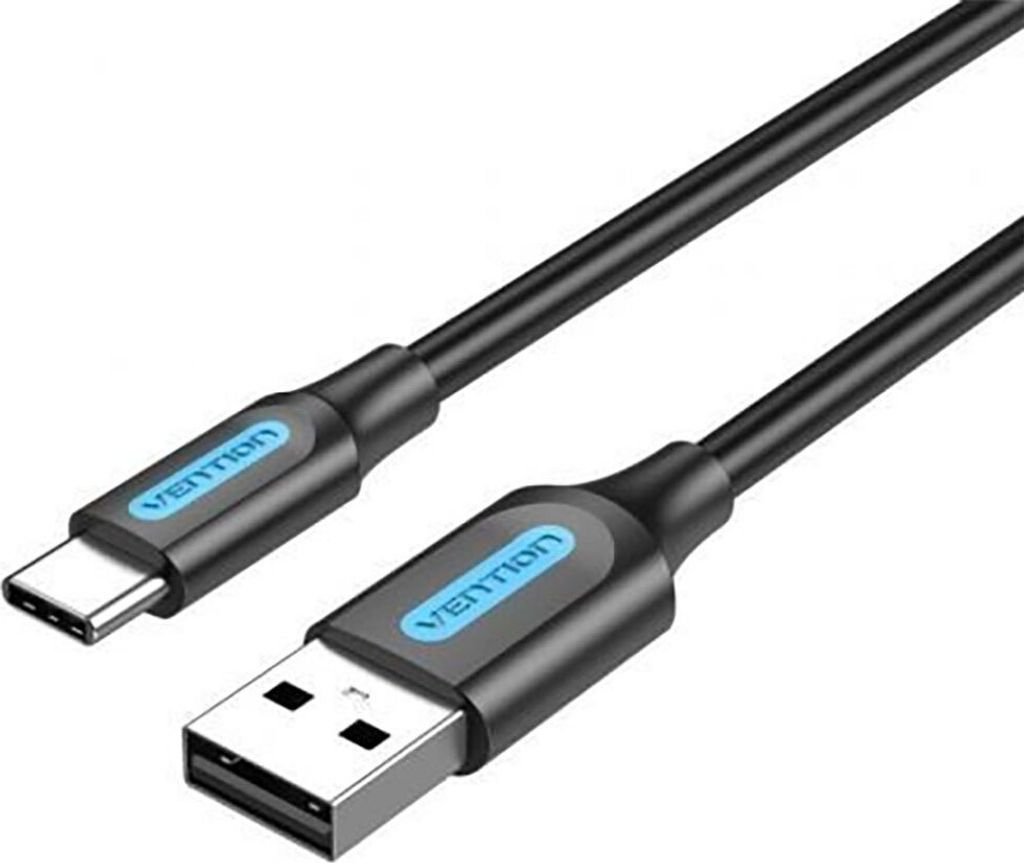 Vention COKBH, 2 m, USB A, USB C, USB 2.0, 0,48 Gbit/s, Schwarz