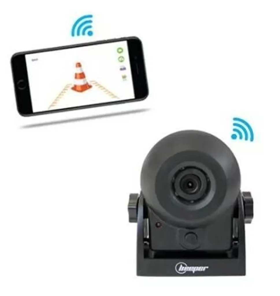 Caméra de Recul H1WIFI Beeper : Format Compact et Connexion Sans Fil Intégrée
