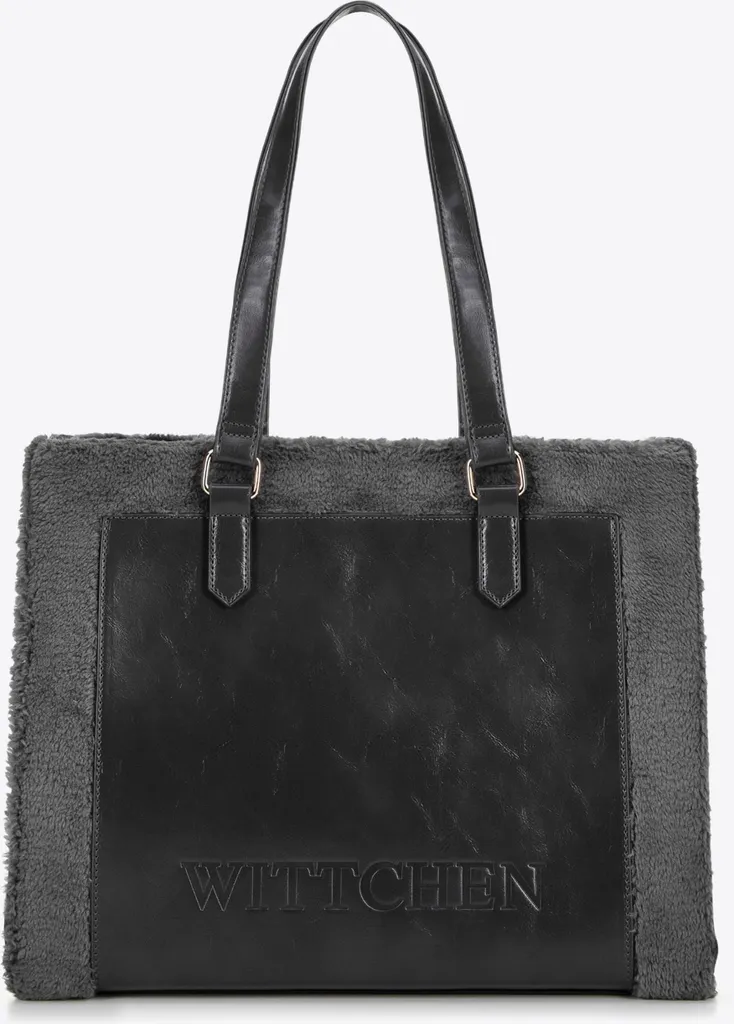Sac fourrure Wittchen gris : l'accessoire spacieux et chic anti-froid