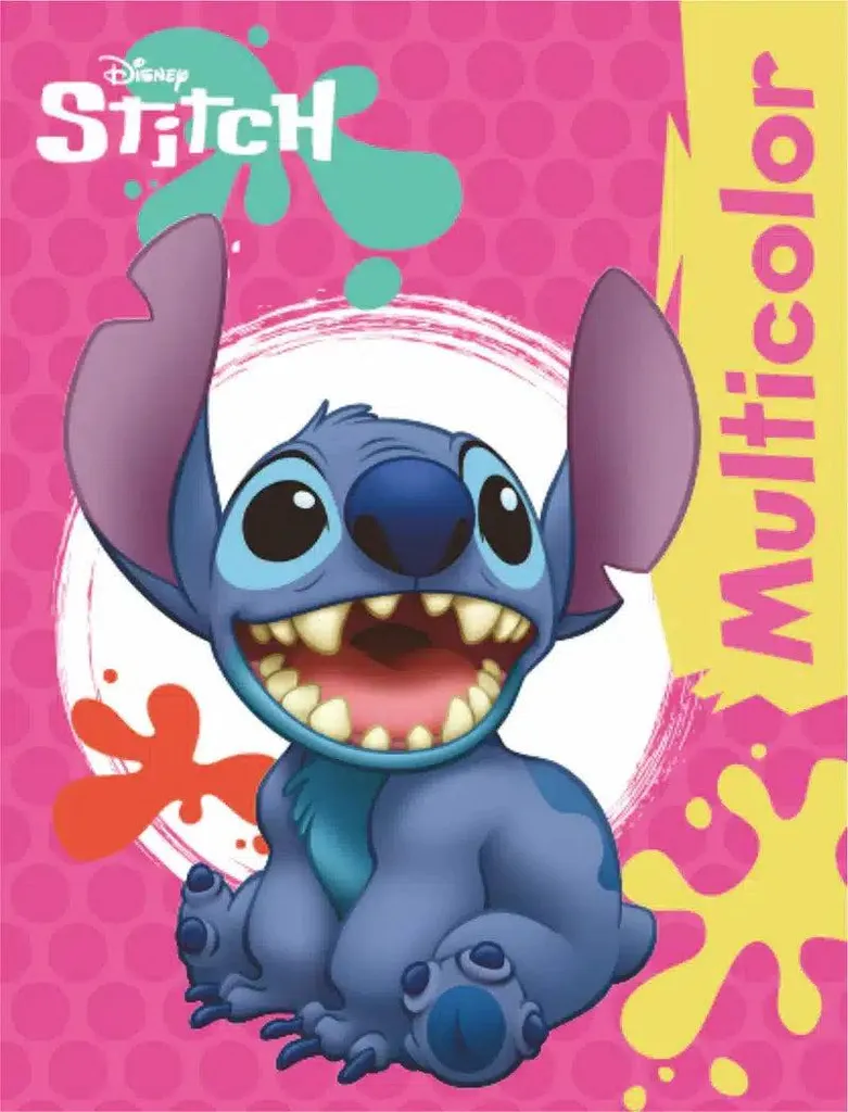 Livre Coloriage Stitch avec 32 Pages de Dessins et Motifs Multicolores