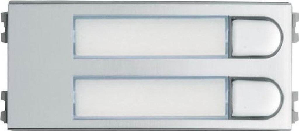 Modul 2 Drucktaster FERMAX 102 V DUOX/BUS2/VDS SKYLINE 7368 Silber