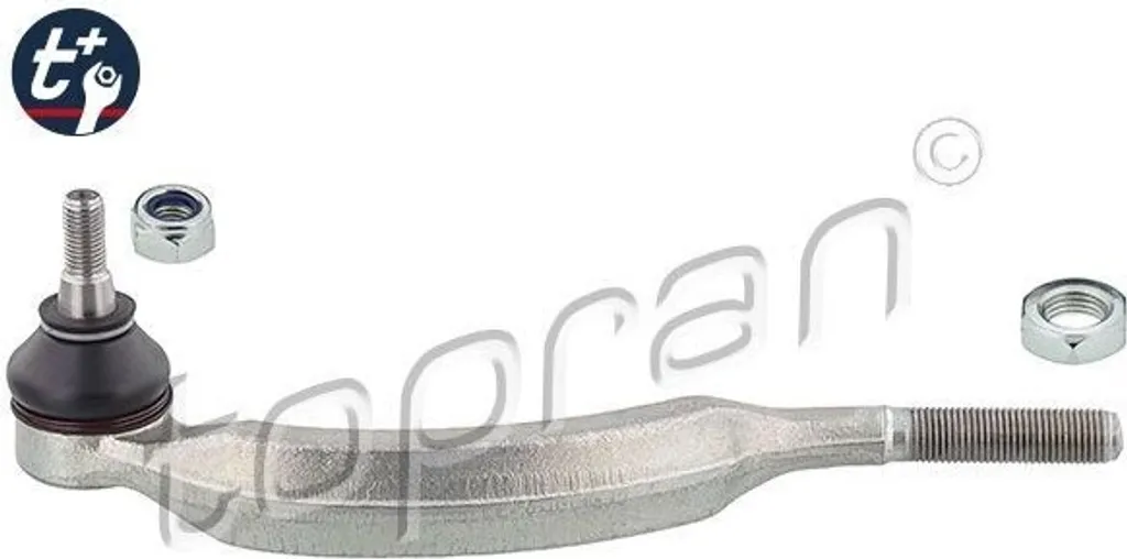Supprimez le jeu de direction sur Peugeot 407 - Rotule Topran 3817 58