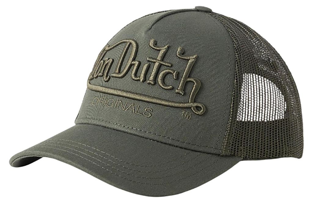 Cappellino da camionista Von Dutch Classic color kaki Immagine del prodotto 