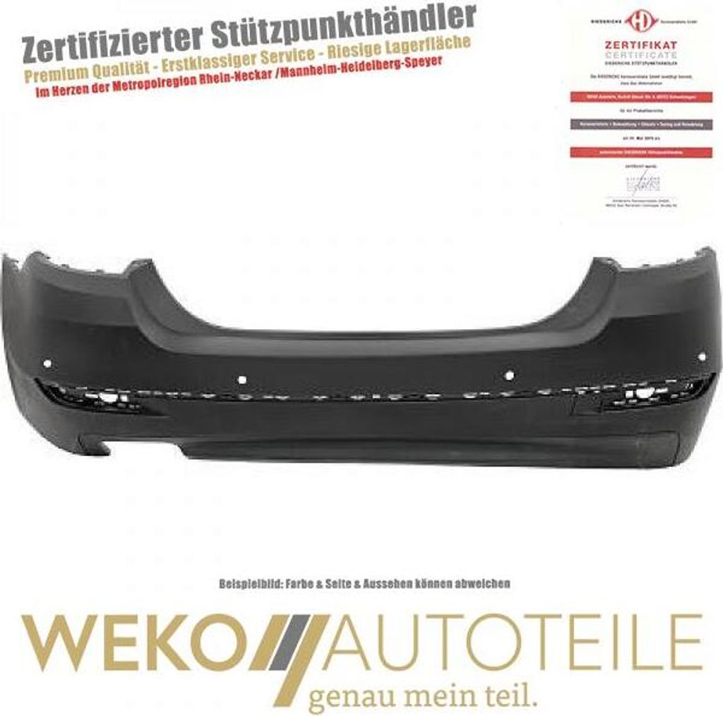 Stoßstange hinten DIEDERICHS 1225158 für BMW