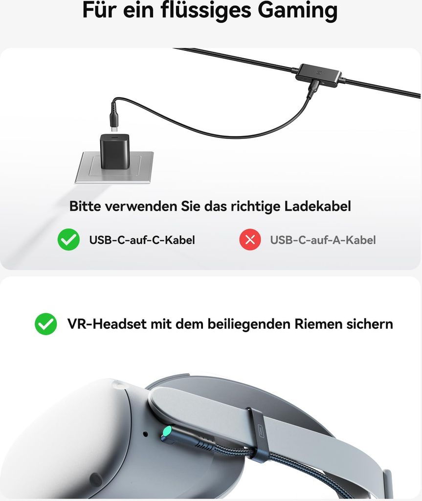 INIU Link Kabel mit Ladeanschluss [5m], Kompatibel mit Produktbild 
